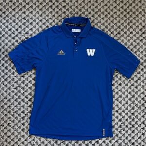 Adidas Climachill Men’s Polo Winnipeg Blue Bombers